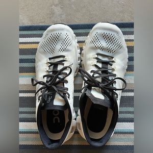 On cloud white shoes